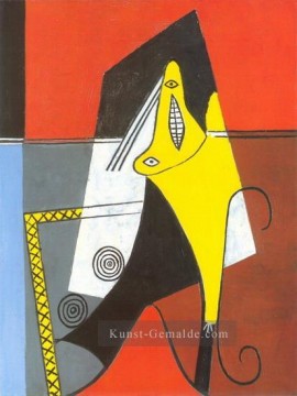  Kubismus Malerei - Femme dans un fauteuil 4 1927 Kubismus